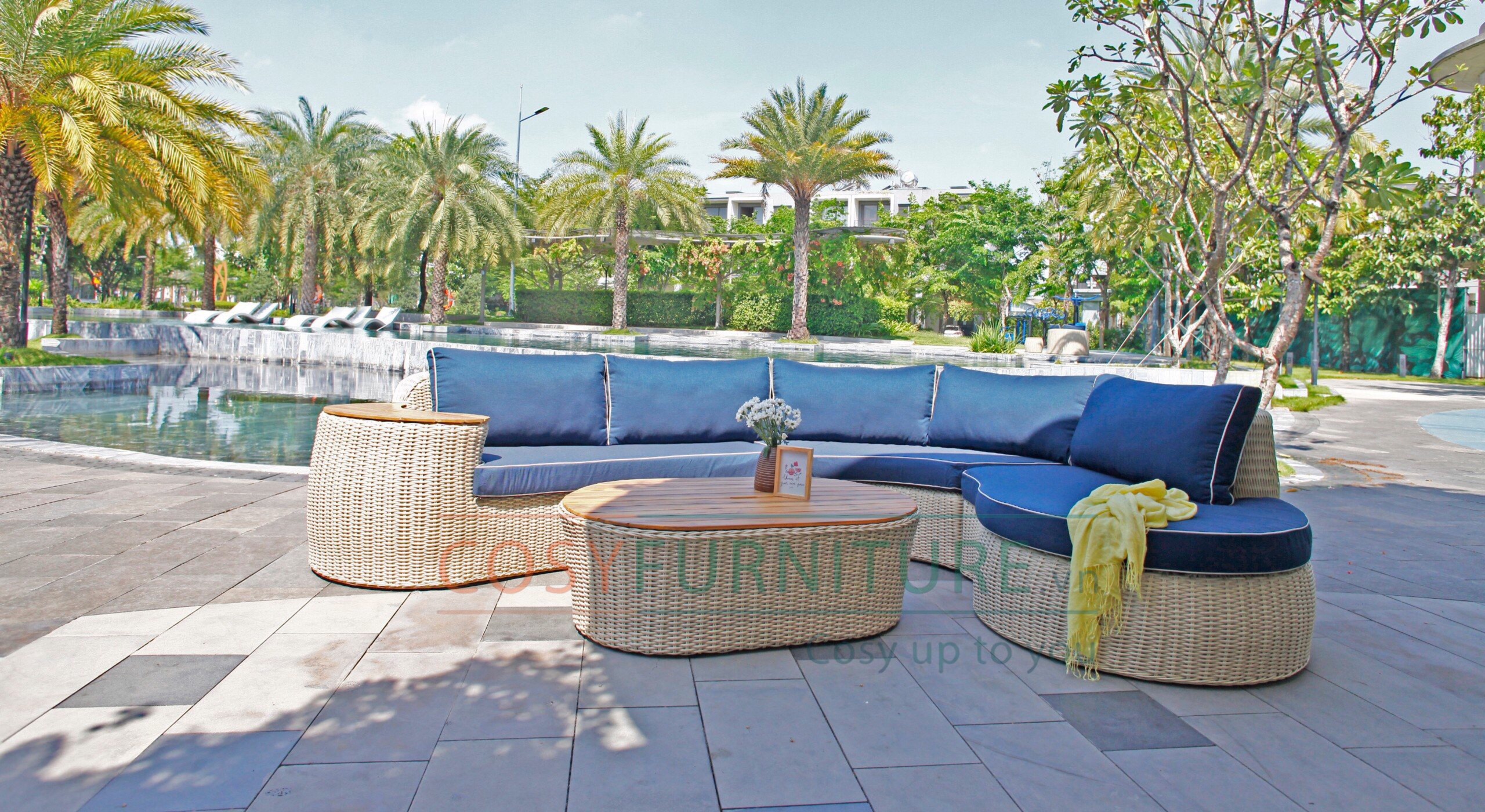  Plastic wire sofa set